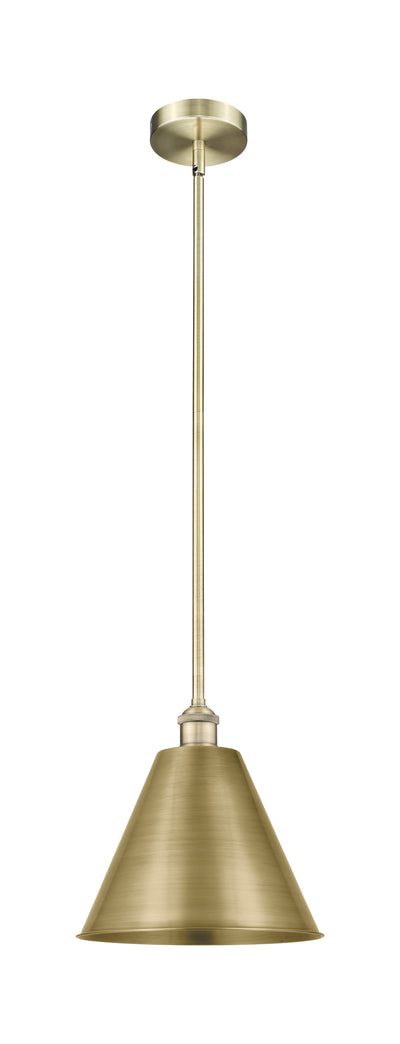Edison Mini Pendant Antique Brass Finish