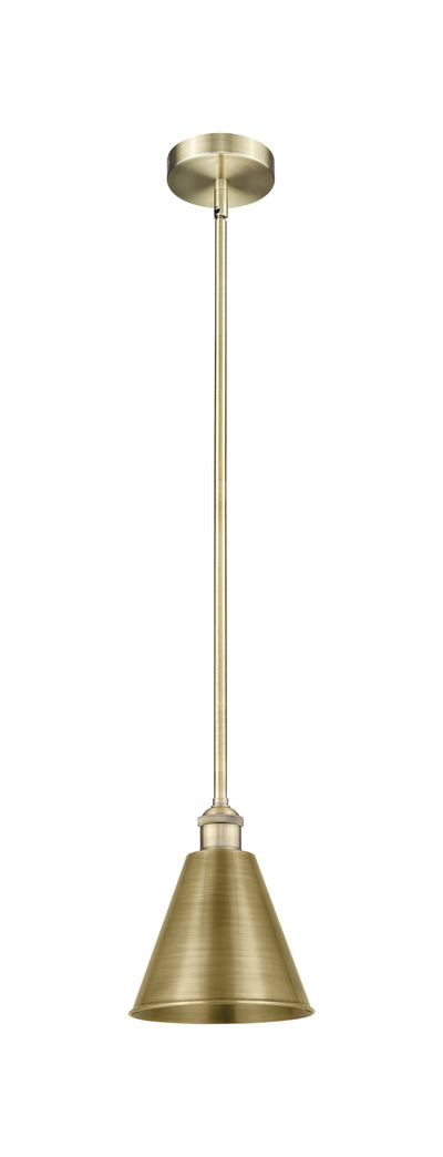 Edison Mini Pendant Antique Brass Finish
