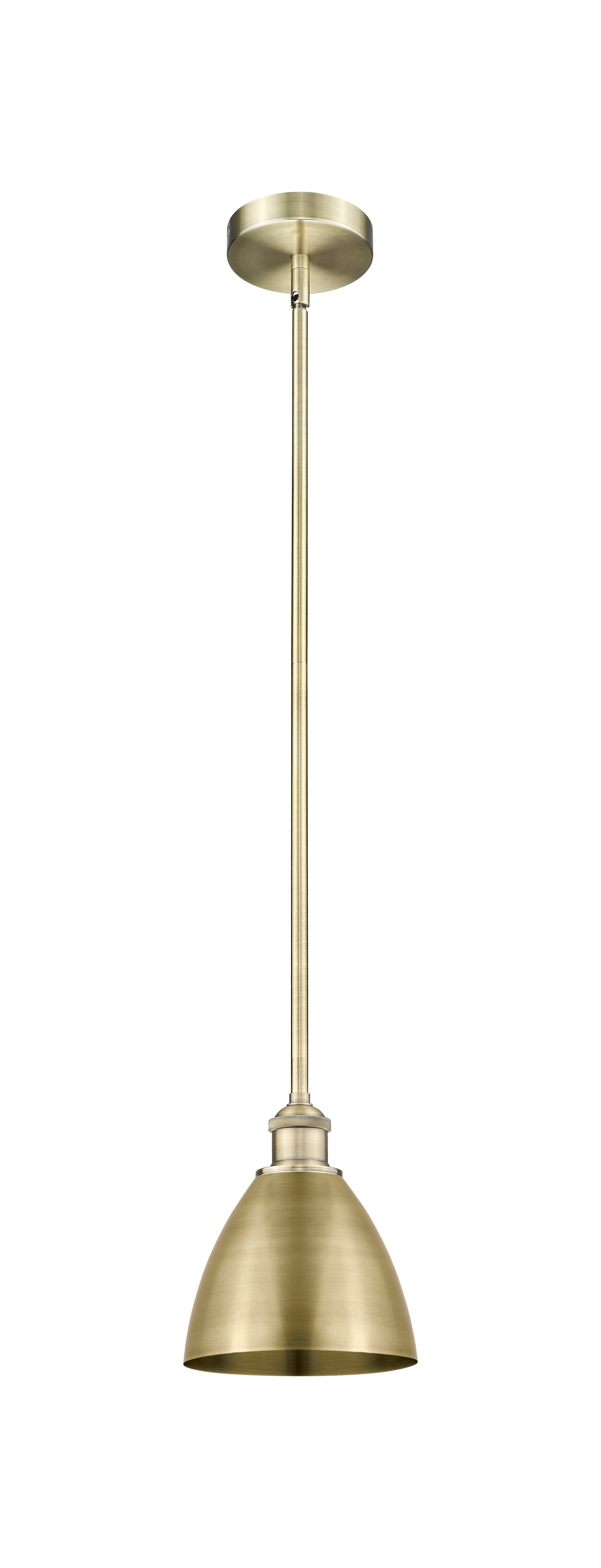 Edison Mini Pendant Antique Brass Finish