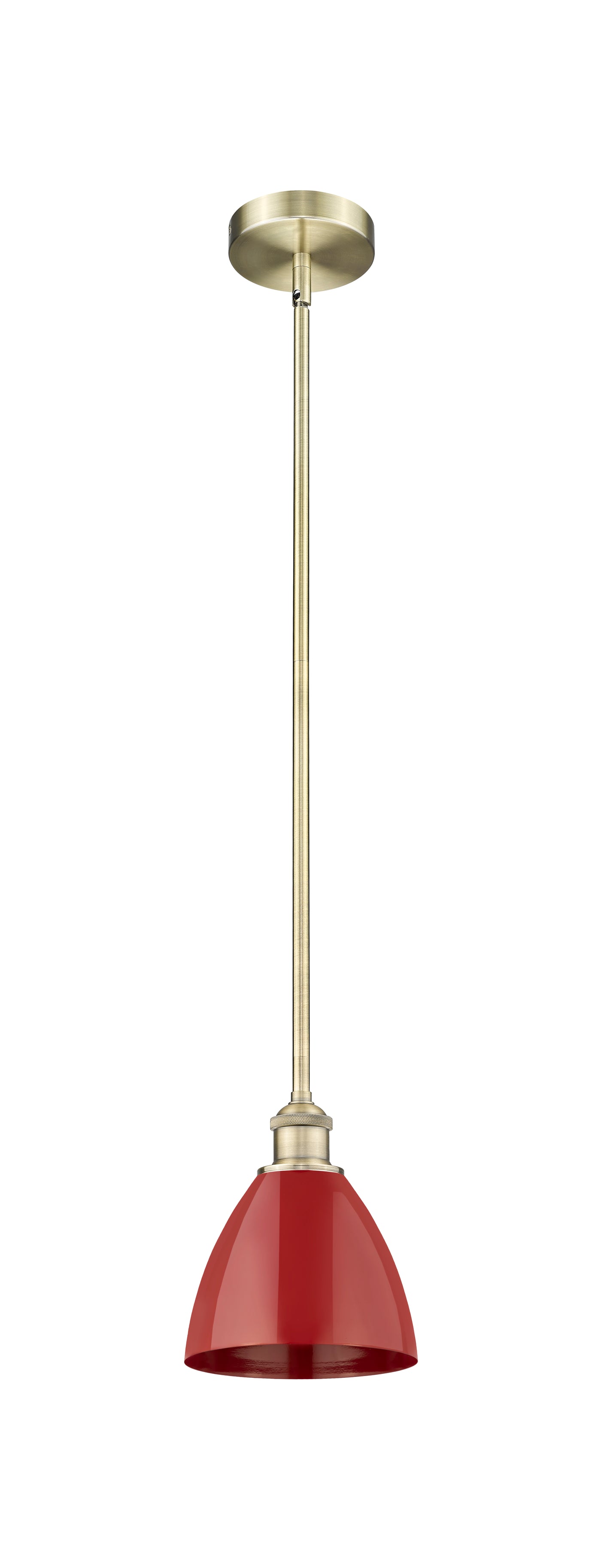 Edison Mini Pendant Antique Brass Finish