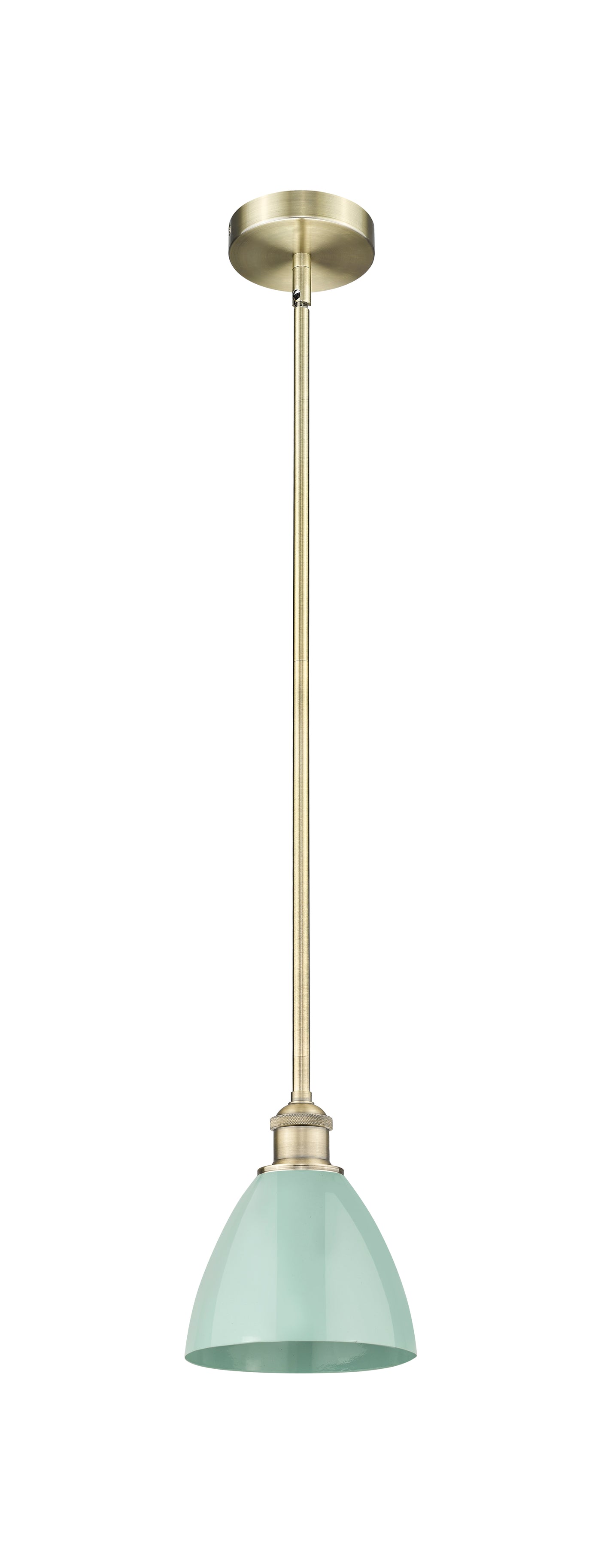Edison Mini Pendant Antique Brass Finish