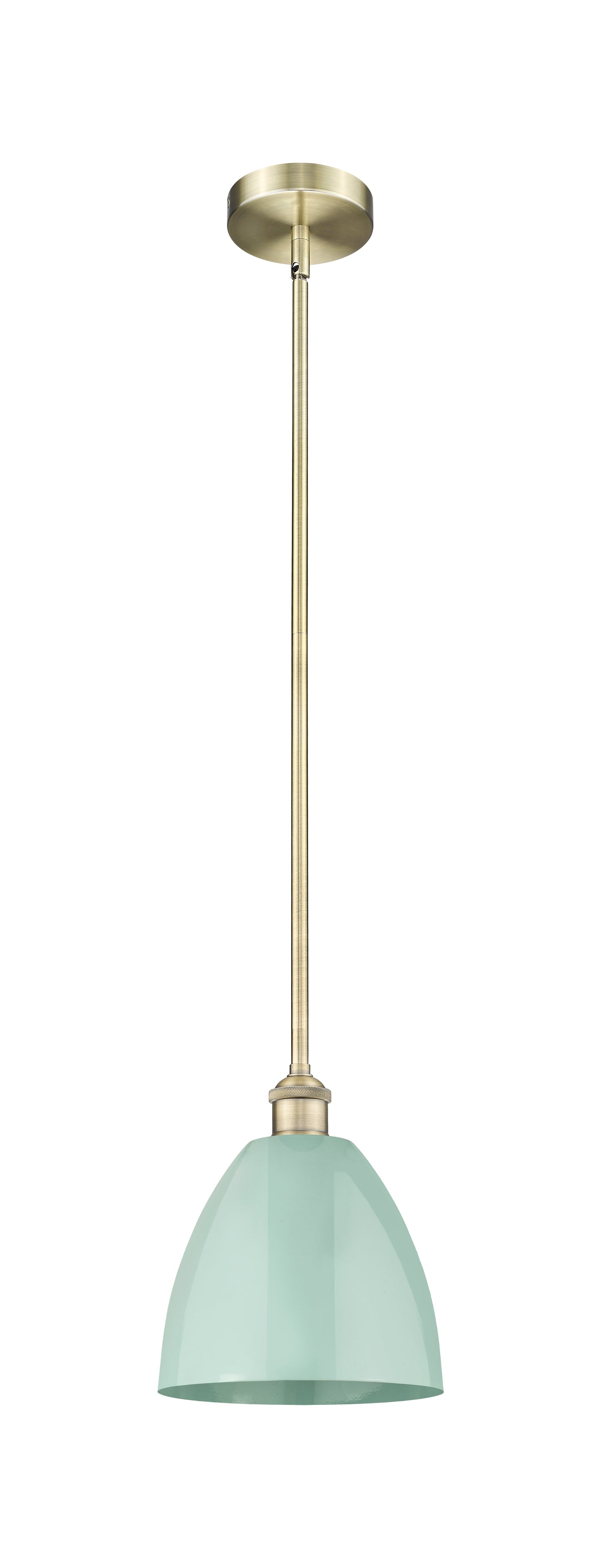 Edison Mini Pendant Antique Brass Finish