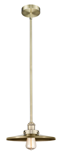 Edison Mini Pendant Antique Brass Finish