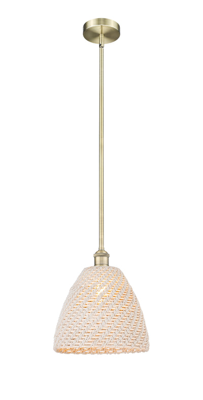 Edison Mini Pendant Antique Brass 12.875