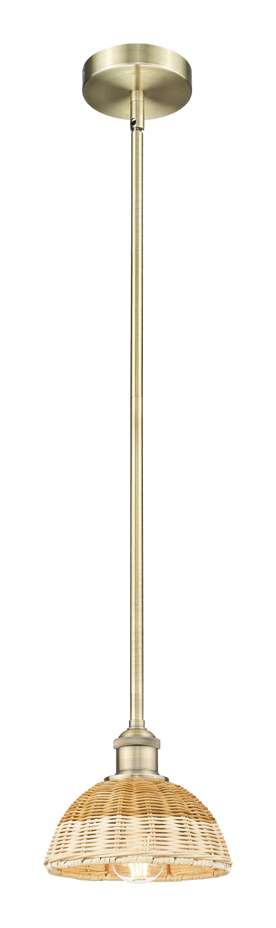Edison Mini Pendant Antique Brass Finish