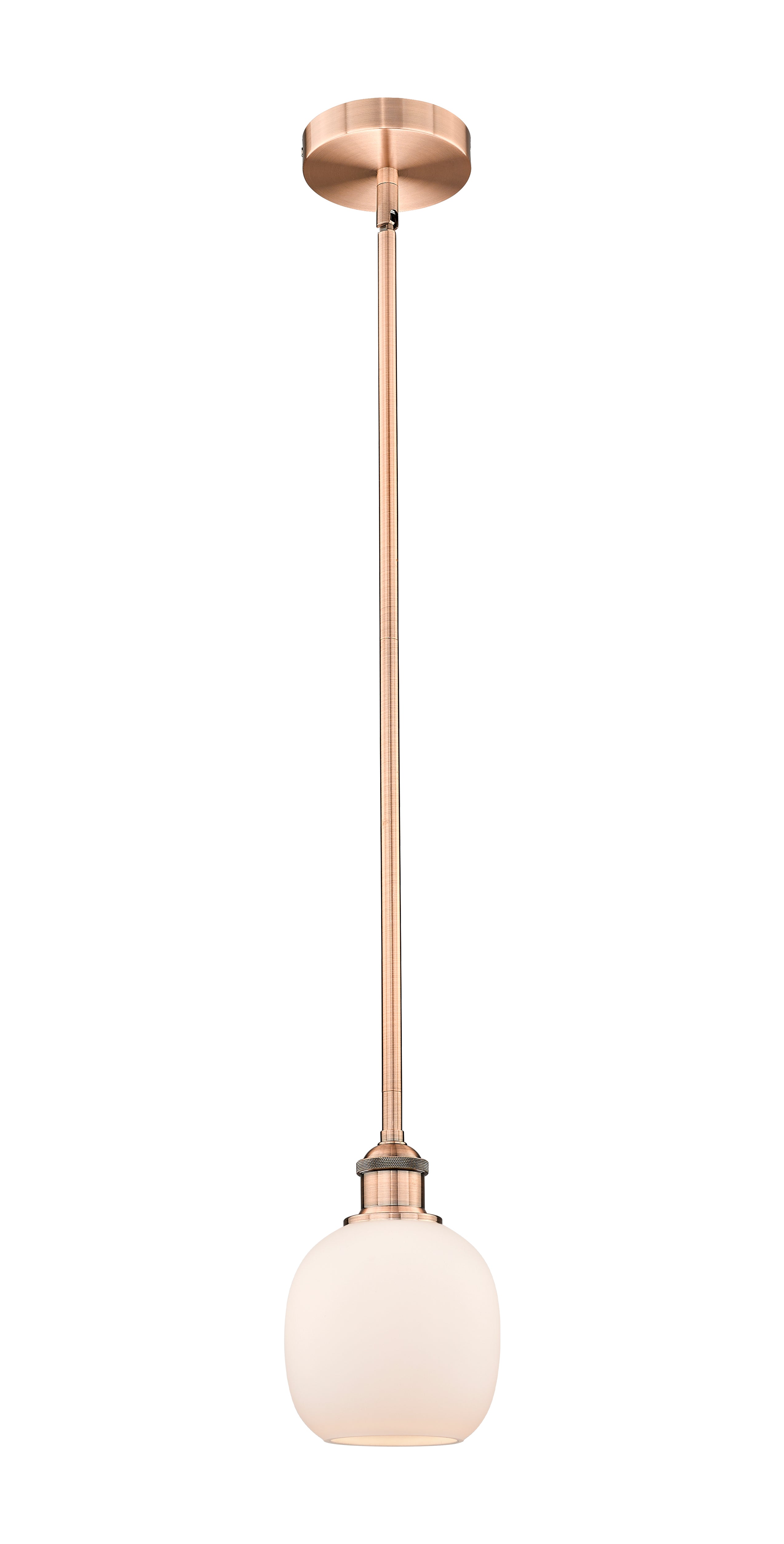 Edison Mini Pendant Antique Brass Cast