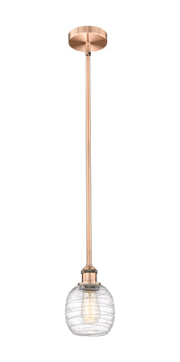 Edison Mini Pendant Antique Brass Finish