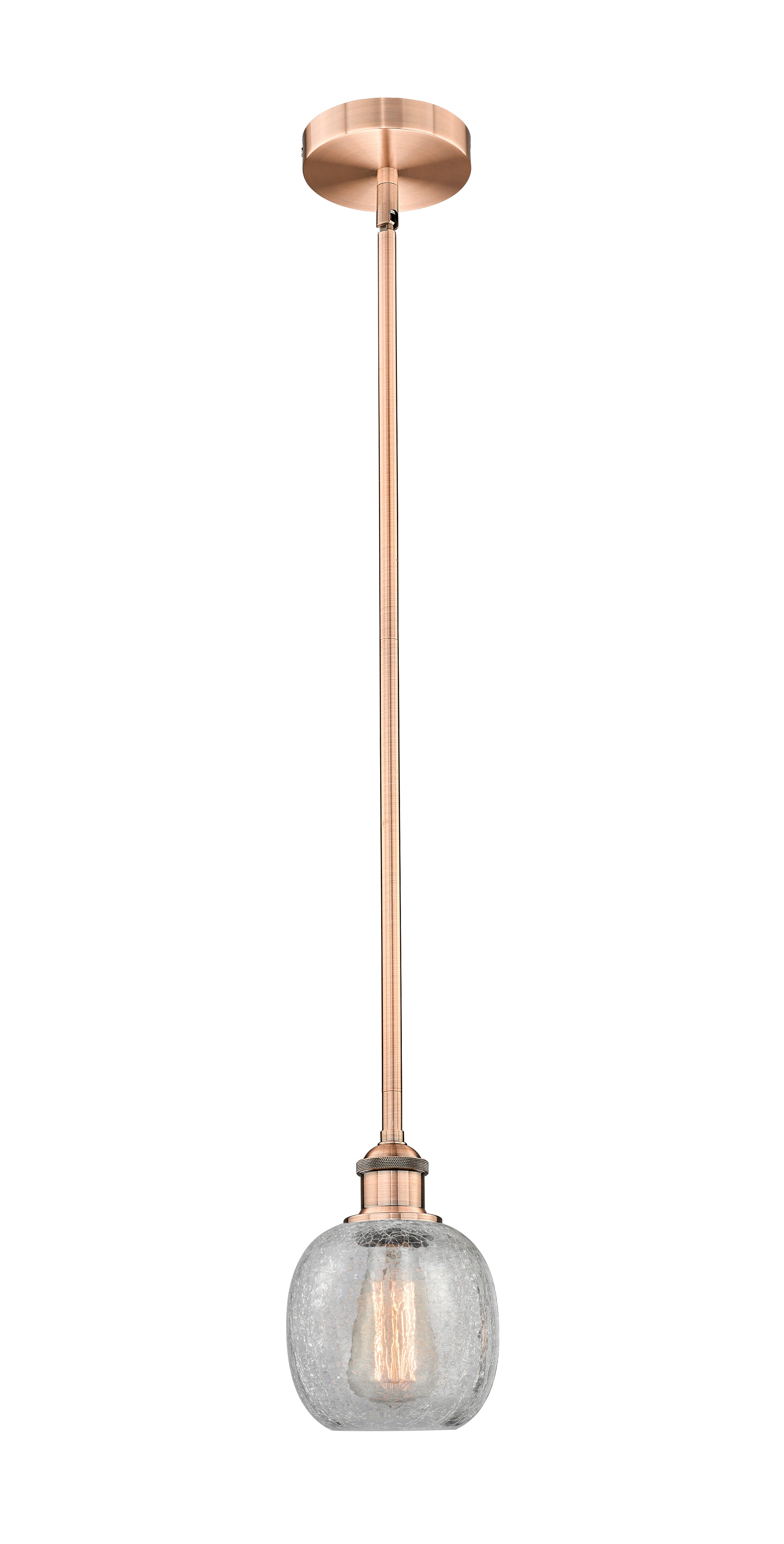 Edison Mini Pendant Antique Brass Finish