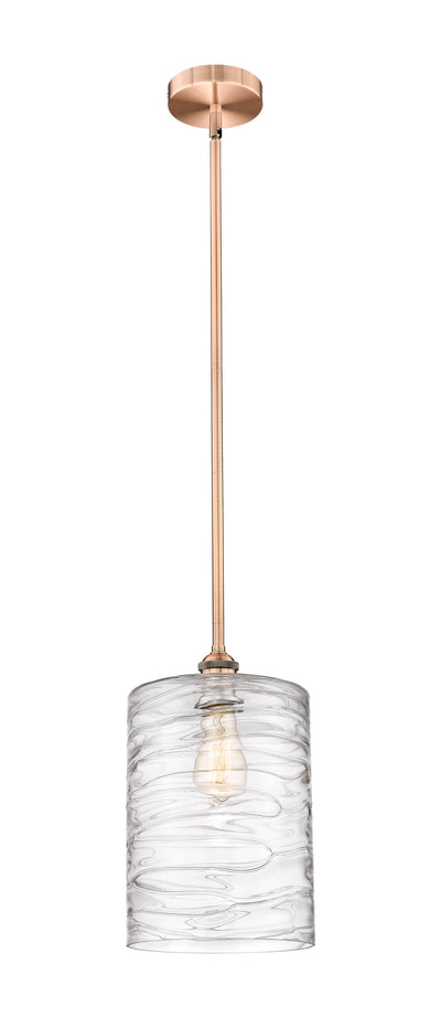 Edison Mini Pendant Antique Brass Cast