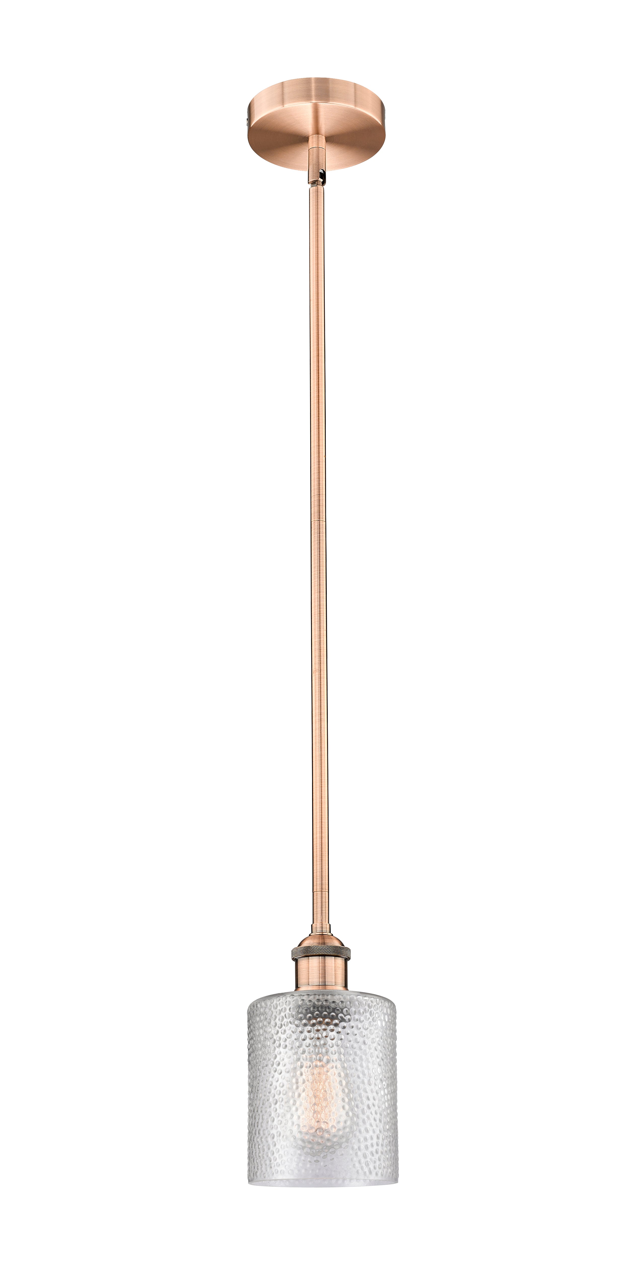 Edison Mini Pendant Cast Brass