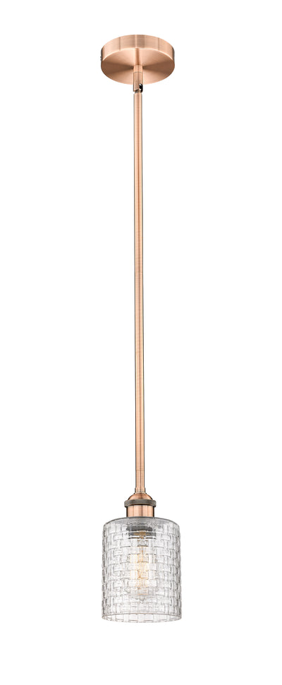 Edison Mini Pendant Antique Brass Finish