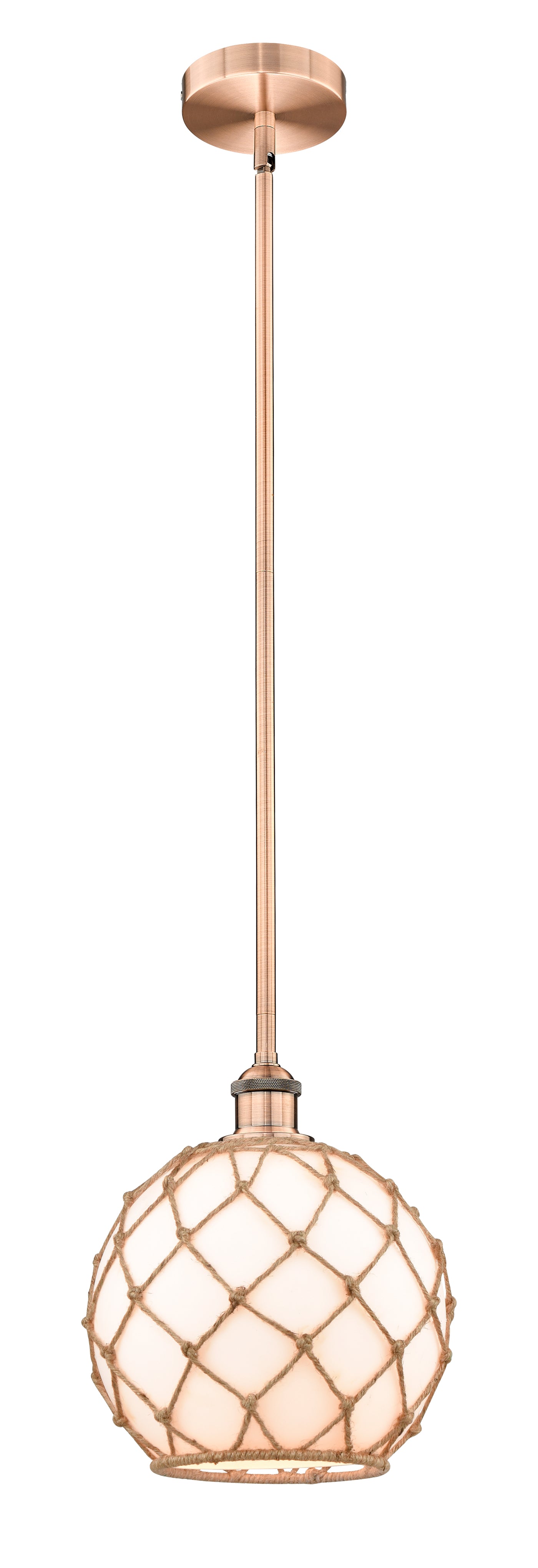 Edison Mini Pendant Antique Brass Finish