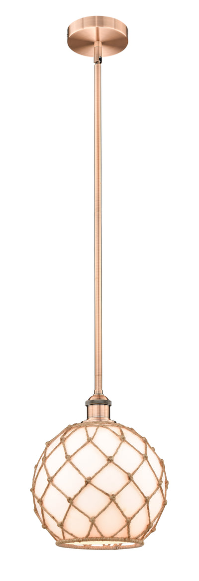 Edison Mini Pendant Antique Brass Finish