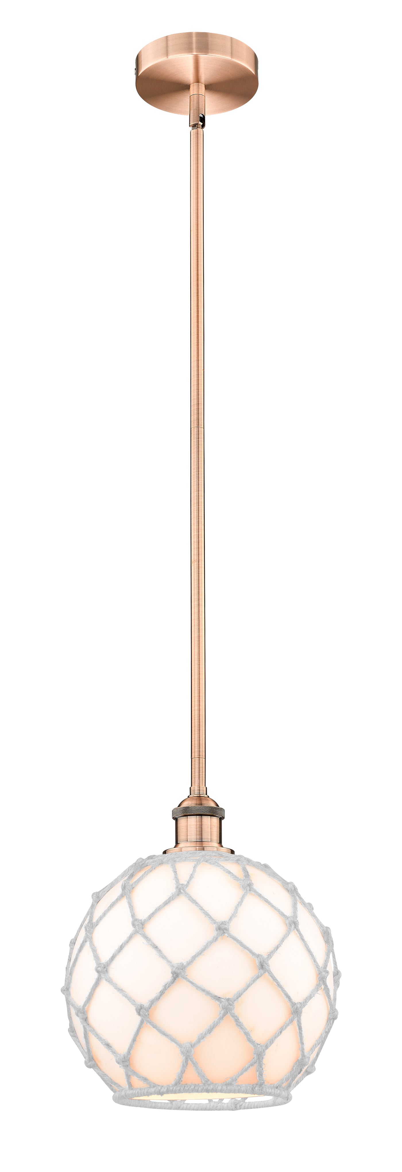 Edison Mini Pendant Antique Brass Finish