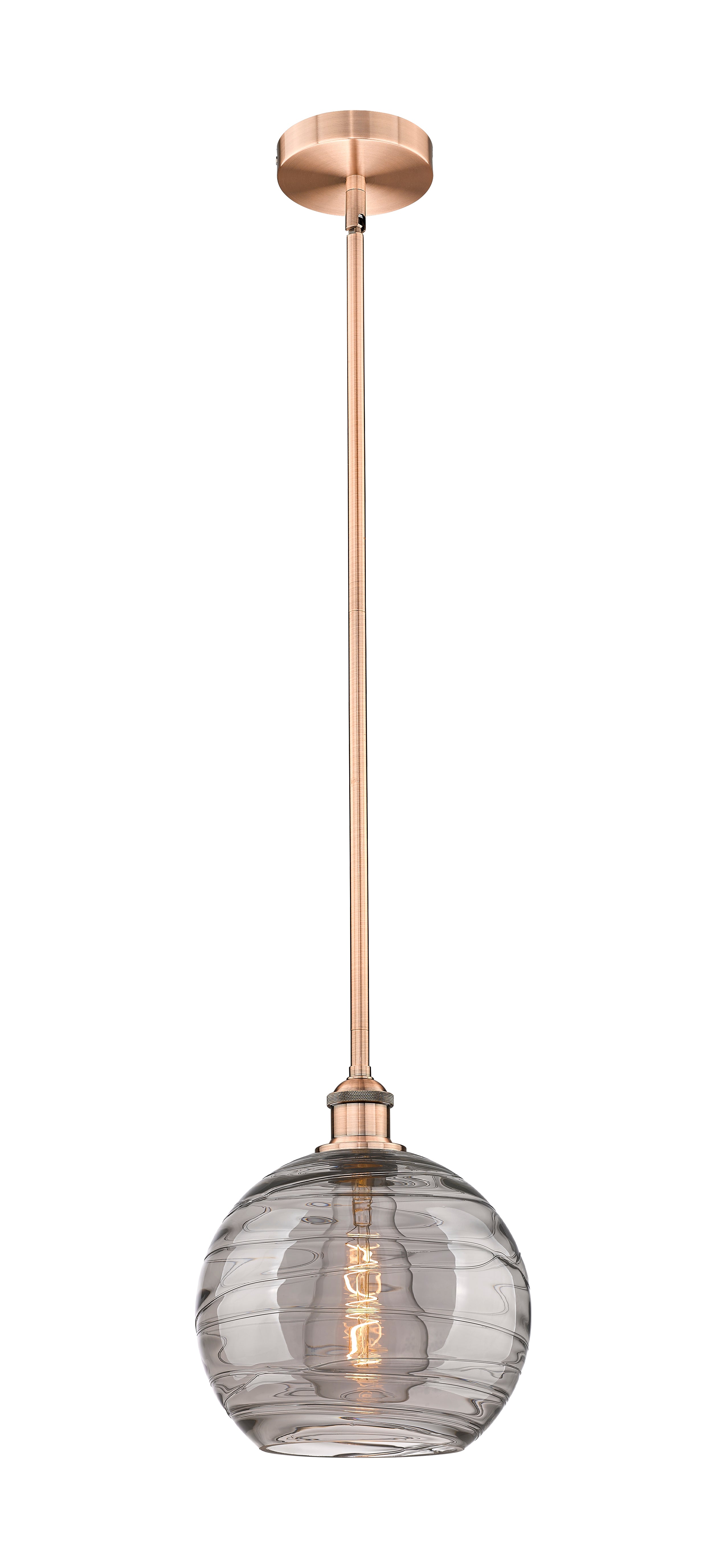 Edison Mini Pendant Antique Brass Finish
