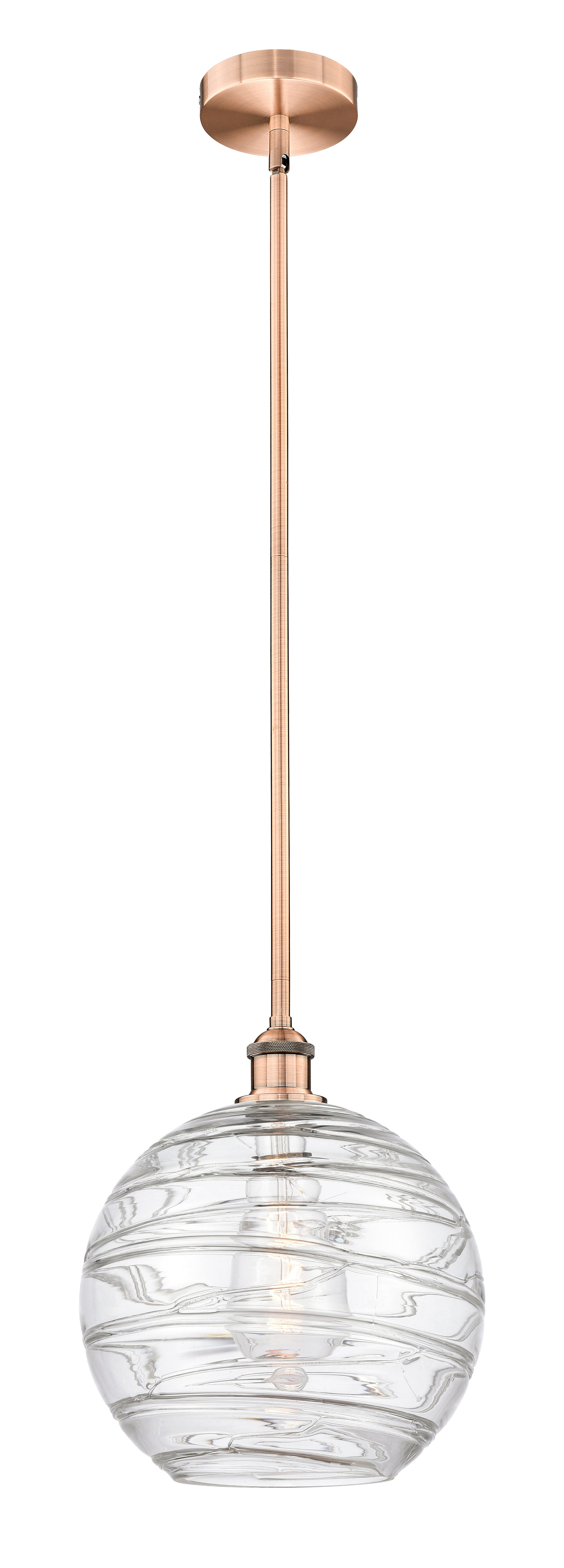 Edison Mini Pendant Antique Brass Finish