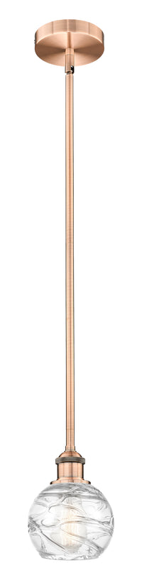 Edison Mini Pendant Antique Brass Finish