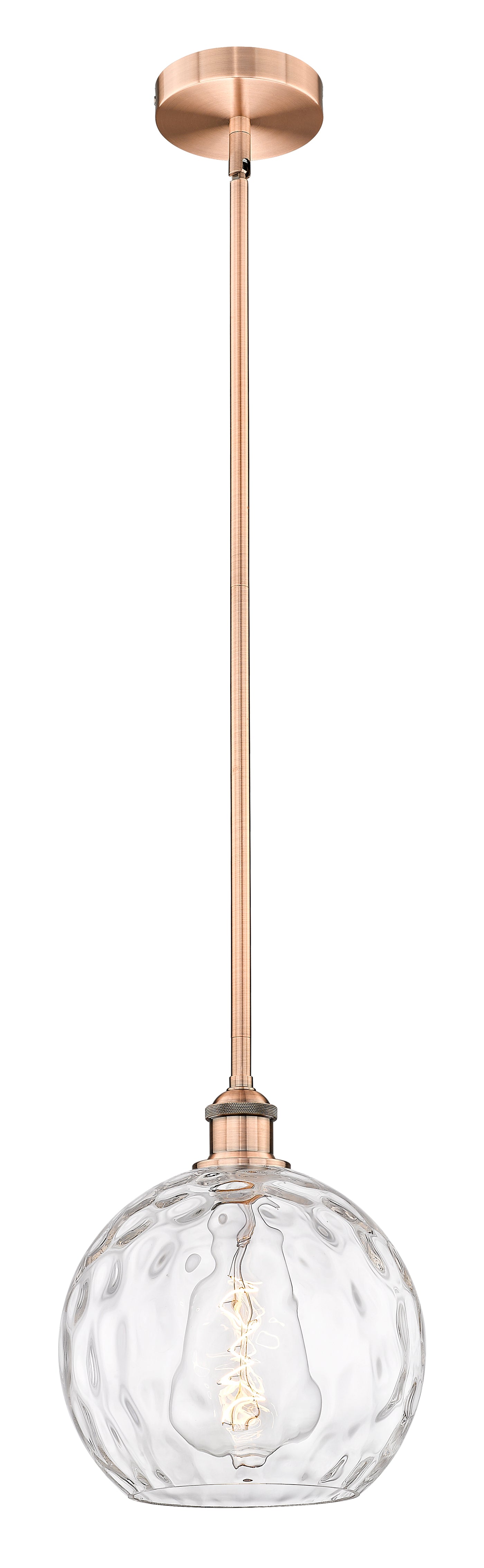 Edison Mini Pendant Antique Brass Finish