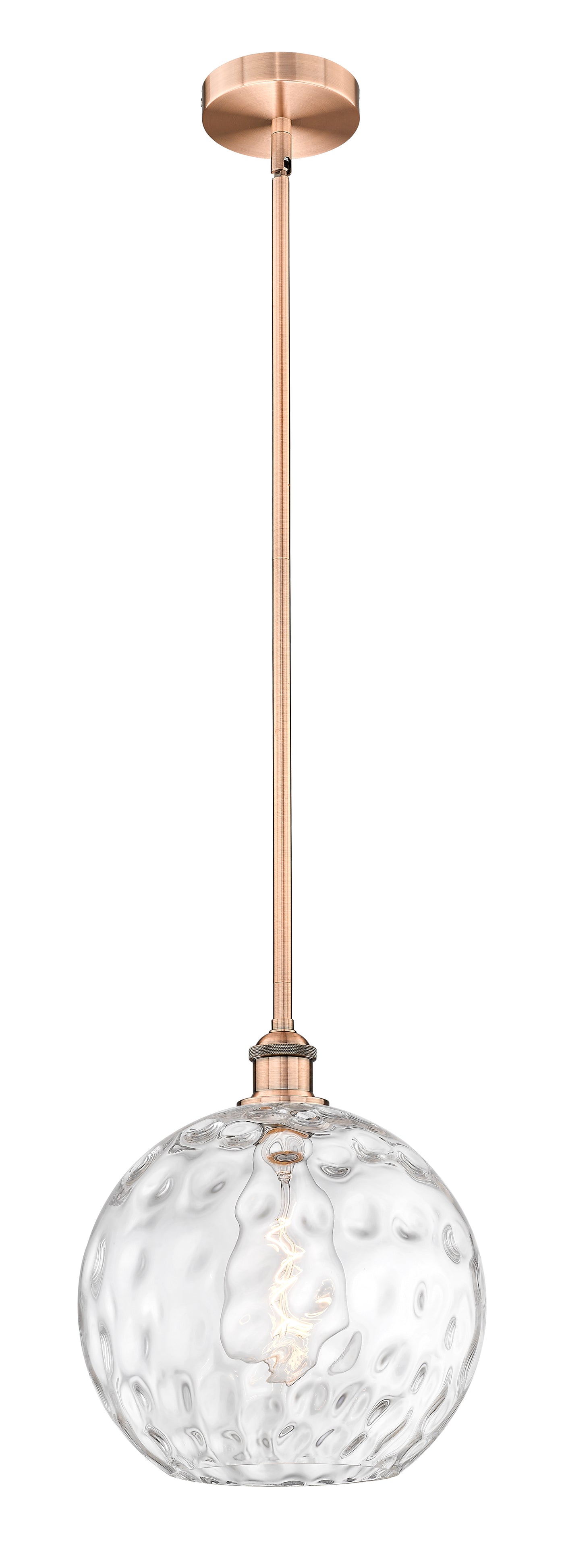 Edison Mini Pendant Brass 12 Inch