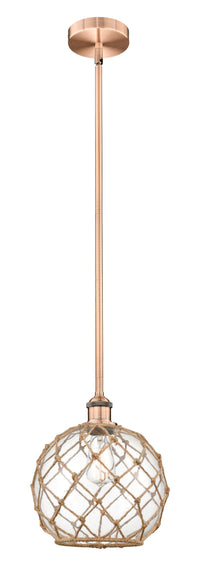 Edison Mini Pendant Antique Brass Finish