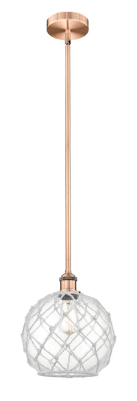 Edison Mini Pendant Antique Brass Finish