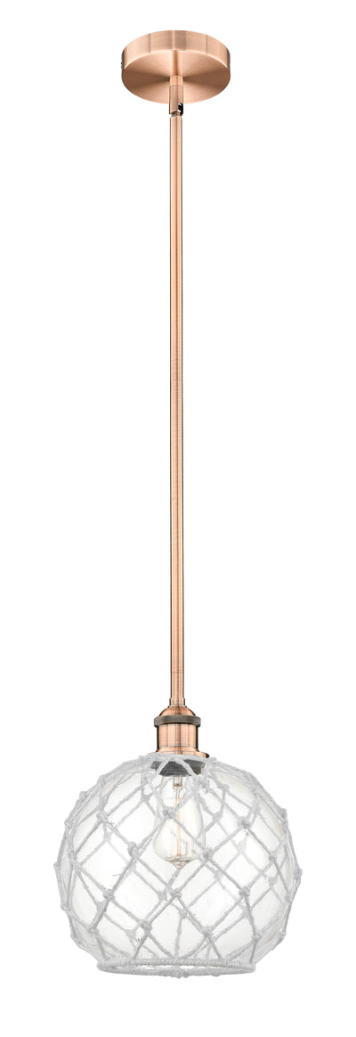 Edison Mini Pendant Antique Brass Finish