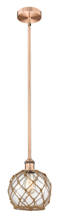 Edison Mini Pendant Antique Brass Finish