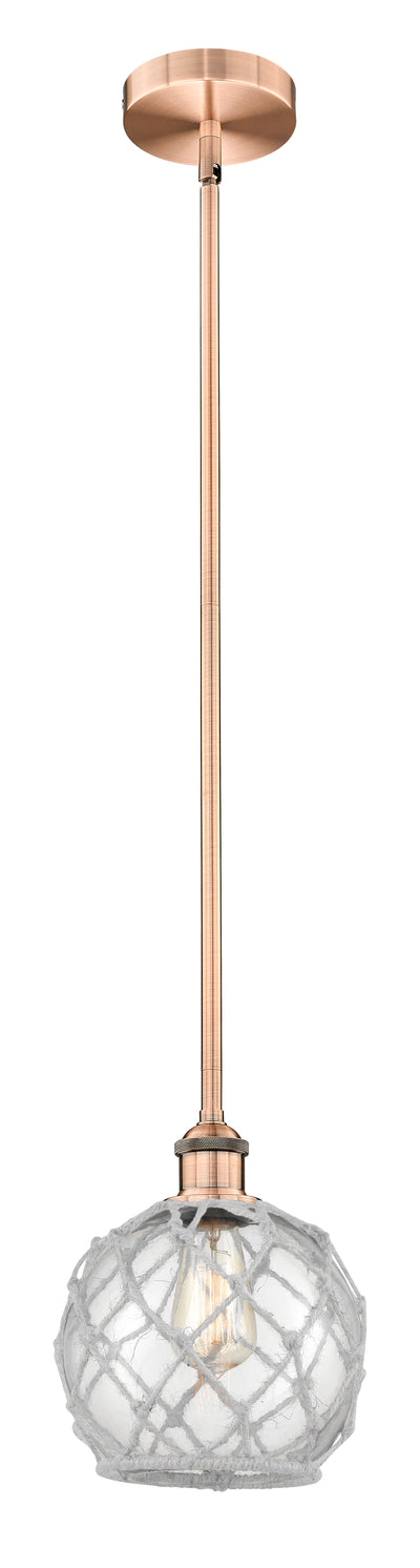 Edison Mini Pendant Antique Brass Finish