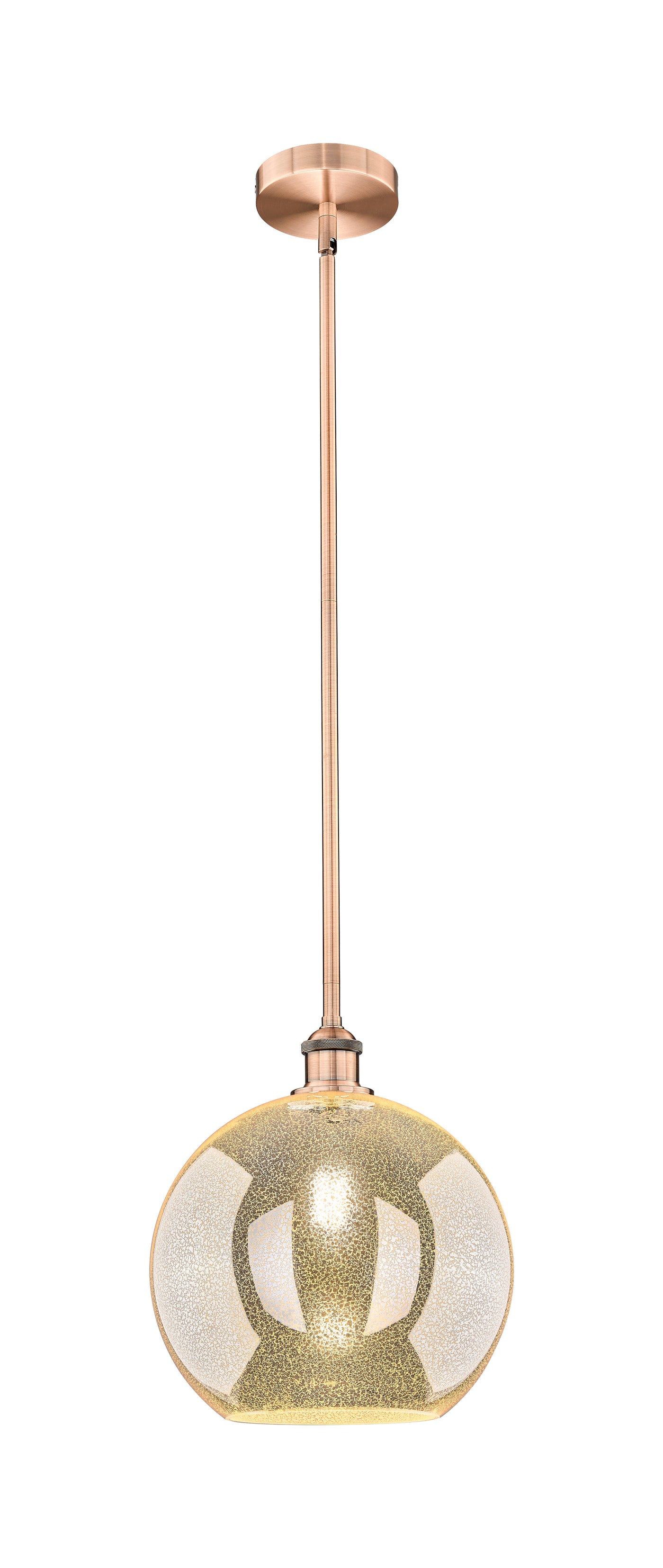 Edison Mini Pendant Antique Brass Finish