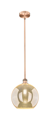 Edison Mini Pendant Antique Brass Finish
