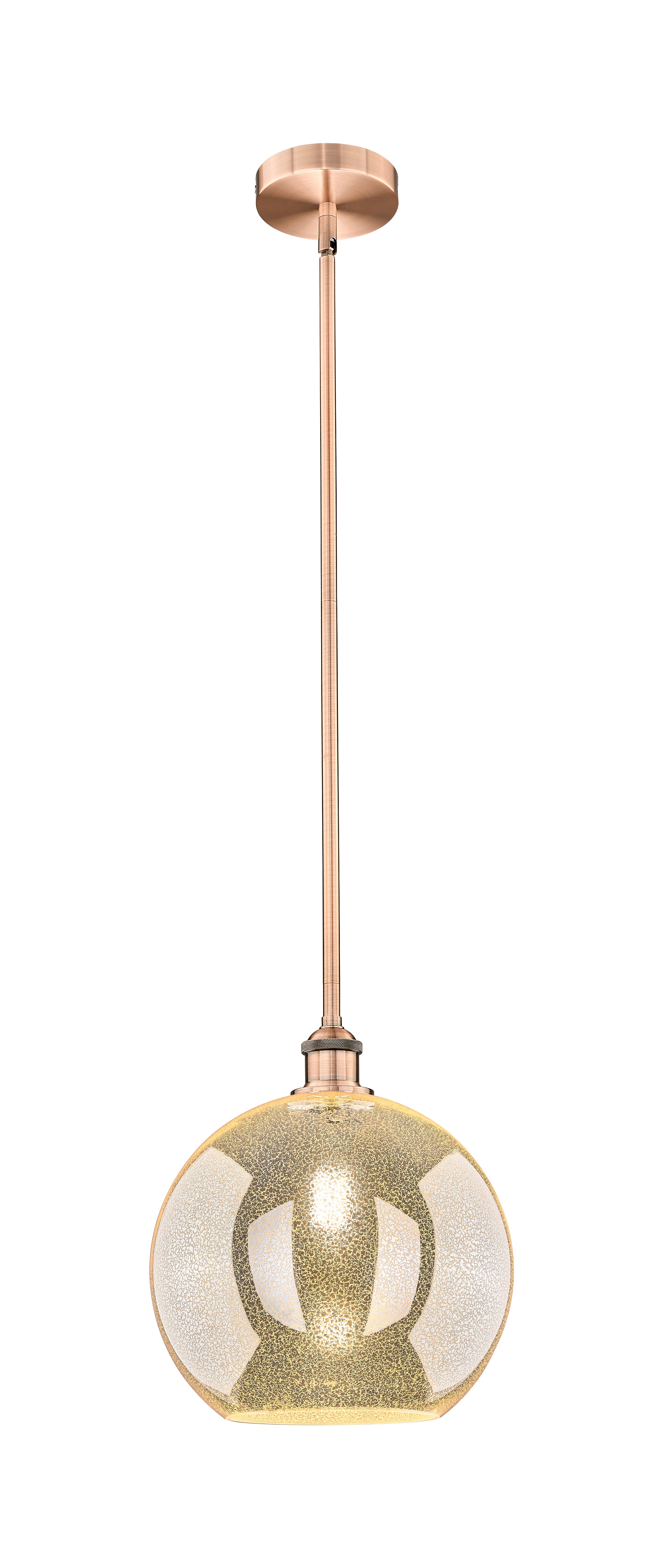 Edison Mini Pendant Antique Brass Finish