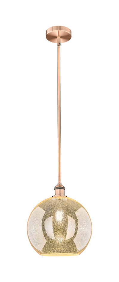Edison Mini Pendant Antique Brass Finish