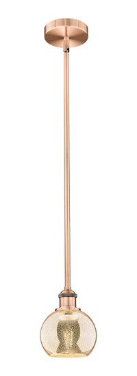 Edison Mini Pendant Antique Brass Finish