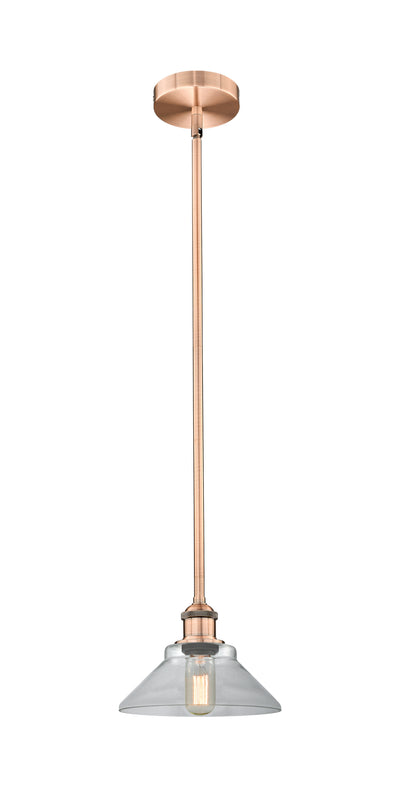 Edison Mini Pendant Antique Brass Finish