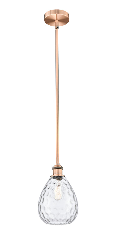 Edison Mini Pendant Cast Brass Antique
