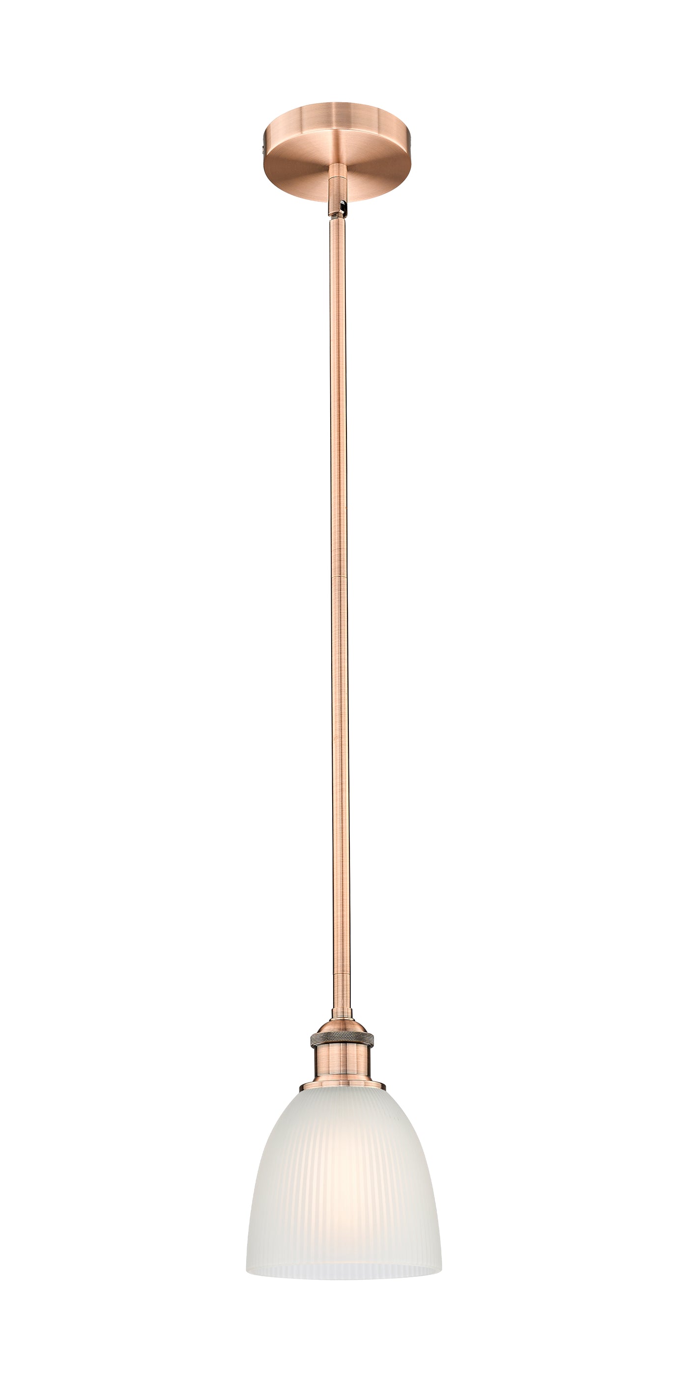 Edison Mini Pendant Antique Brass Finish