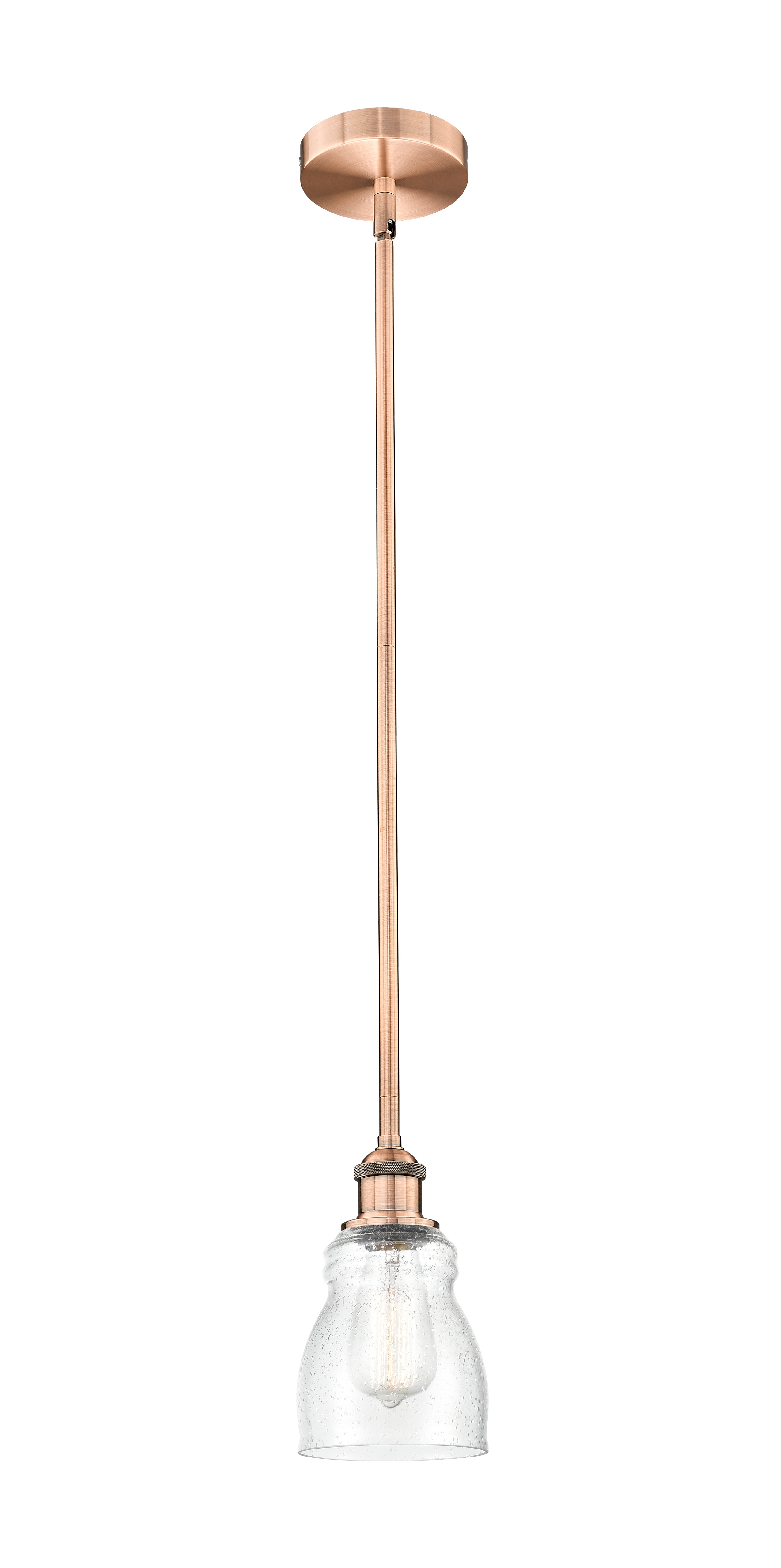 Edison Mini Pendant Antique Brass Finish