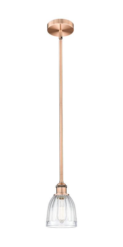 Edison Mini Pendant Antique Brass Finish