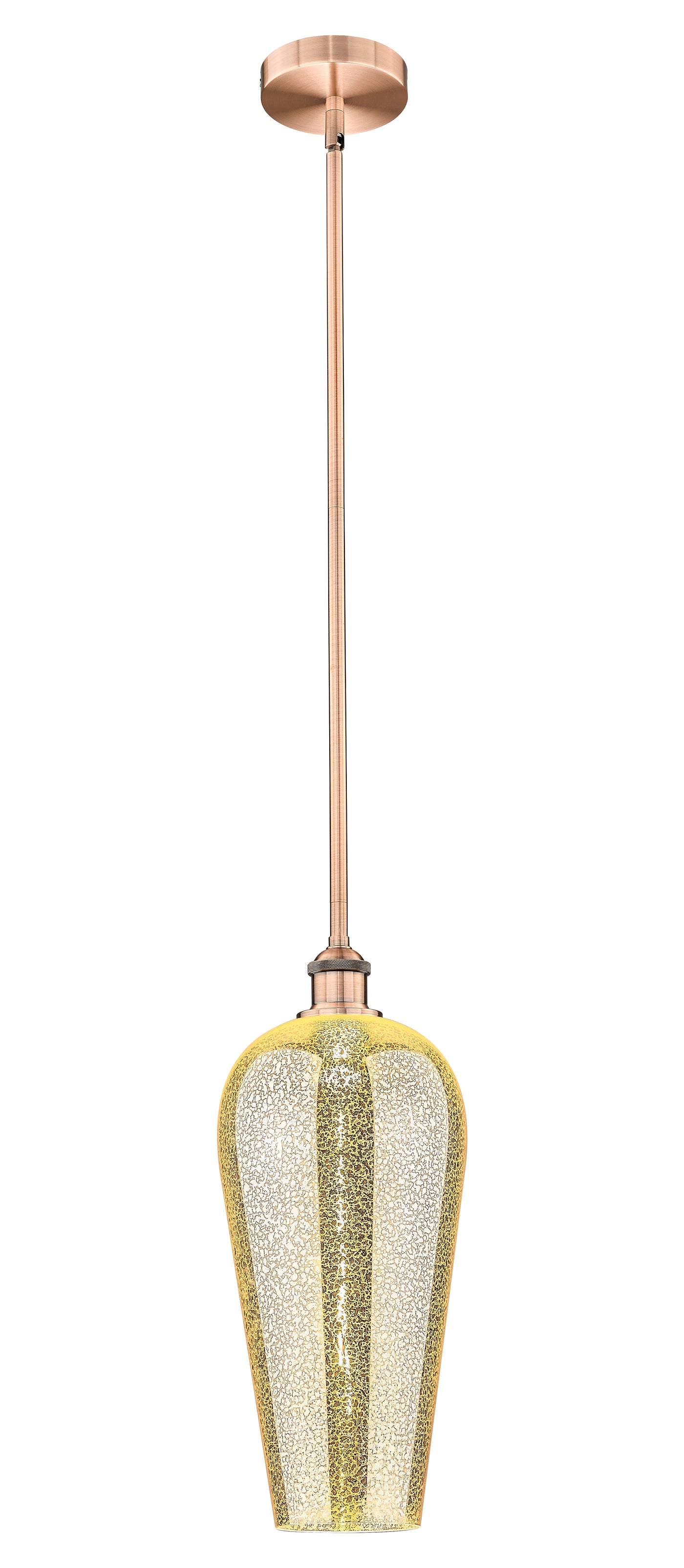 Edison Mini Pendant Antique Brass Finish