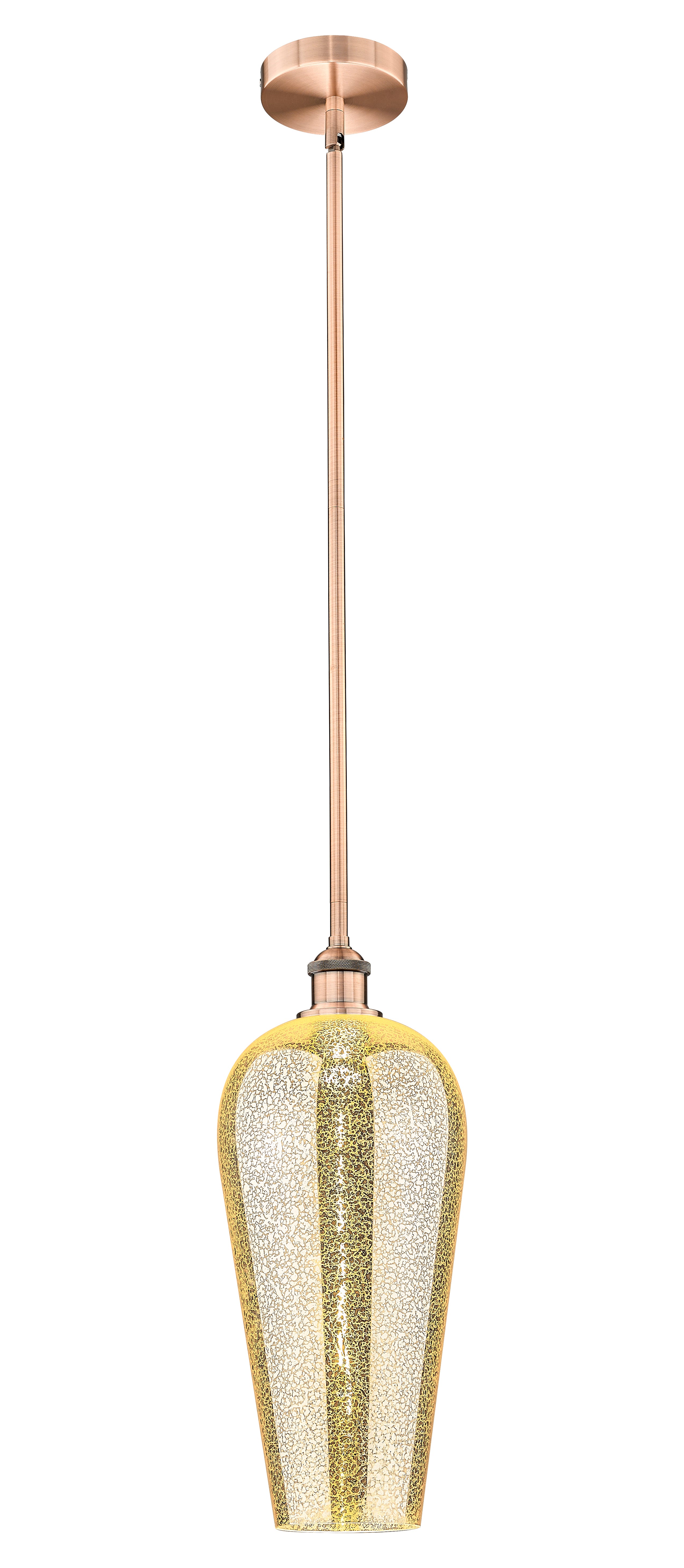 Edison Mini Pendant Antique Brass Finish
