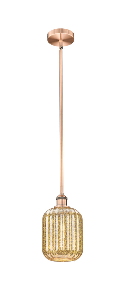 Edison Mini Pendant Antique Brass Finish