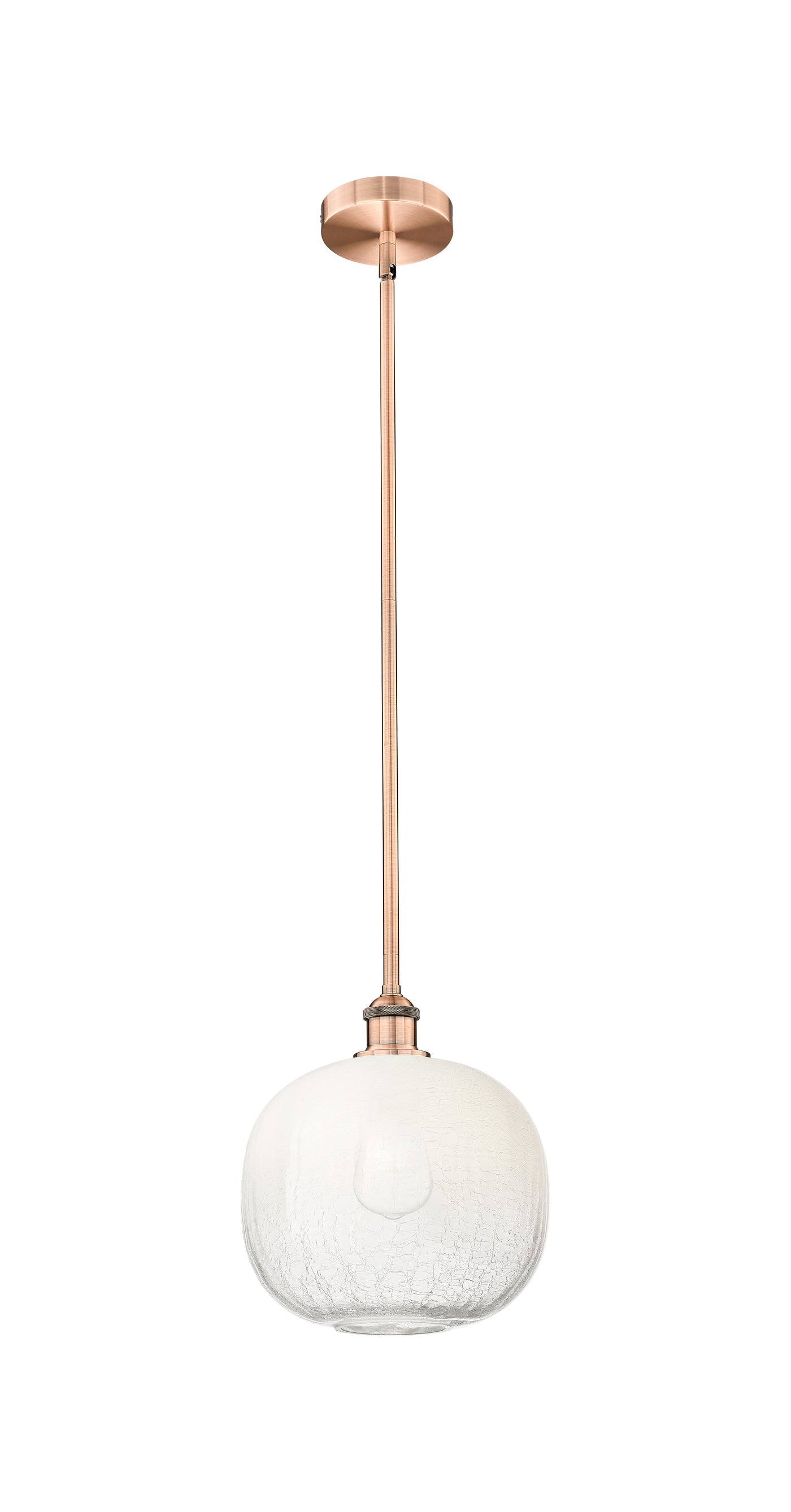 Edison Mini Pendant Antique Brass Cast