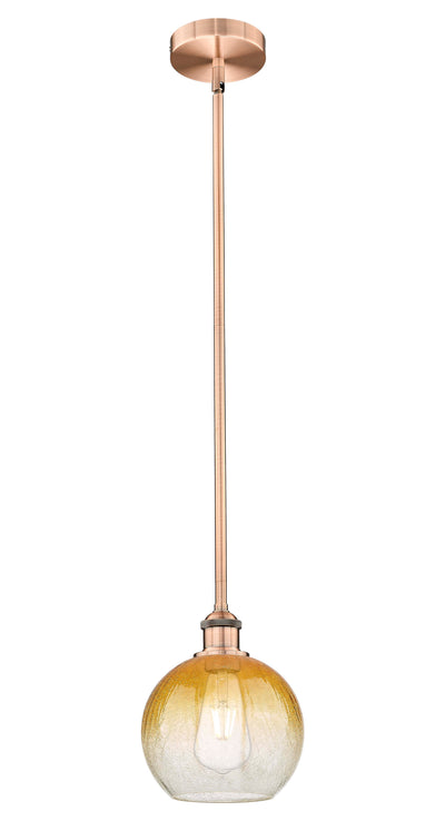 Edison Mini Pendant Antique Brass Finish