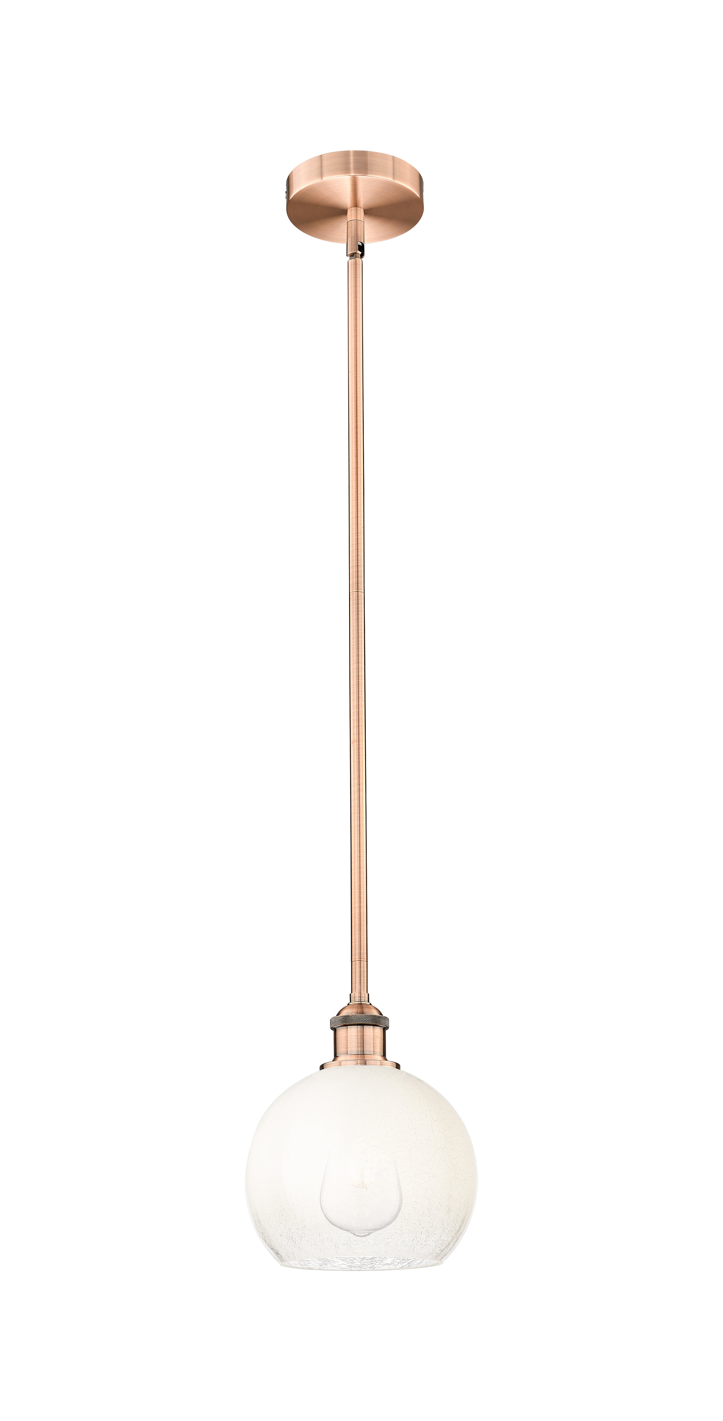 Edison Mini Pendant Antique Brass Finish