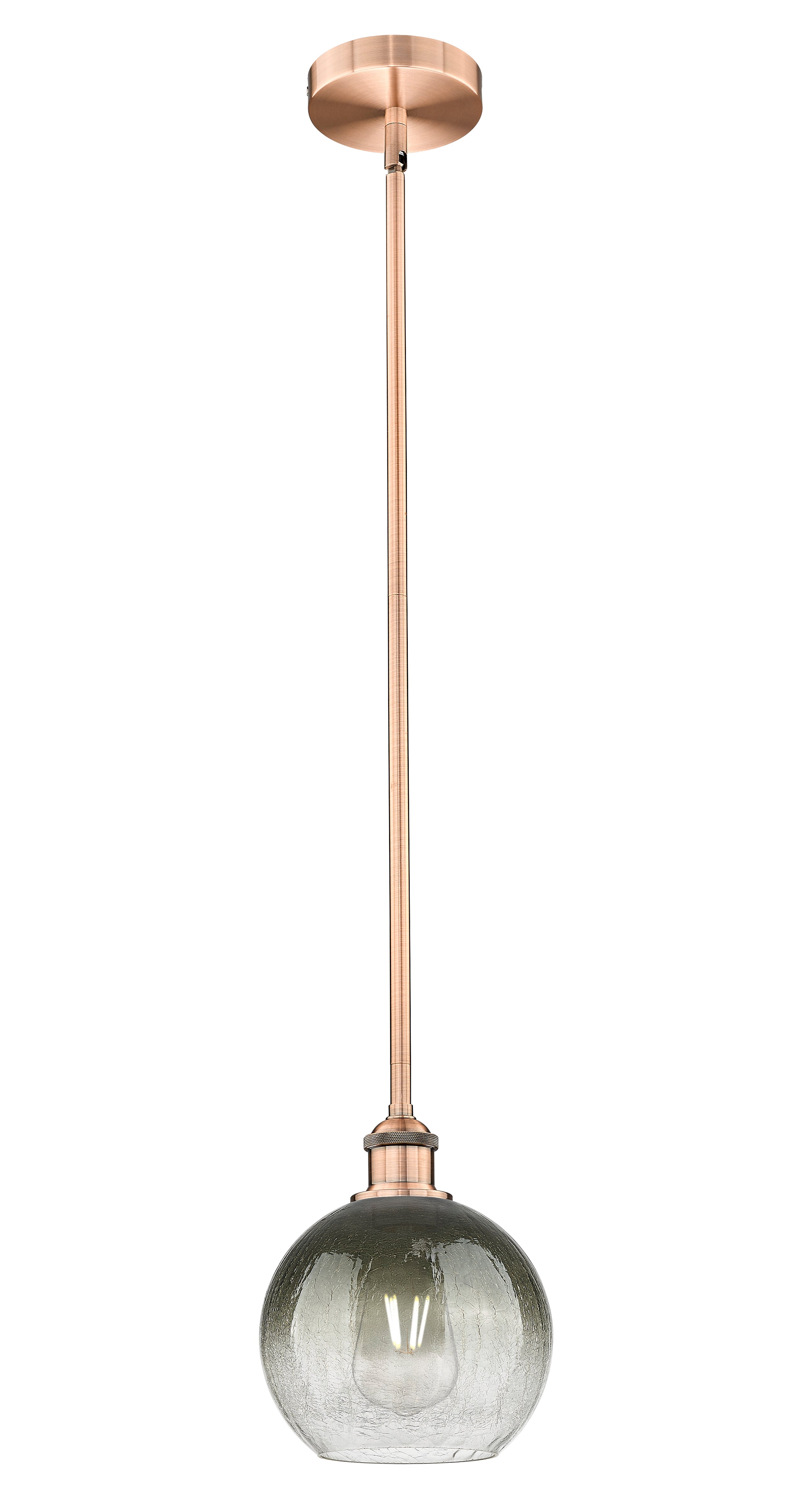 Edison Mini Pendant Antique Brass Finish