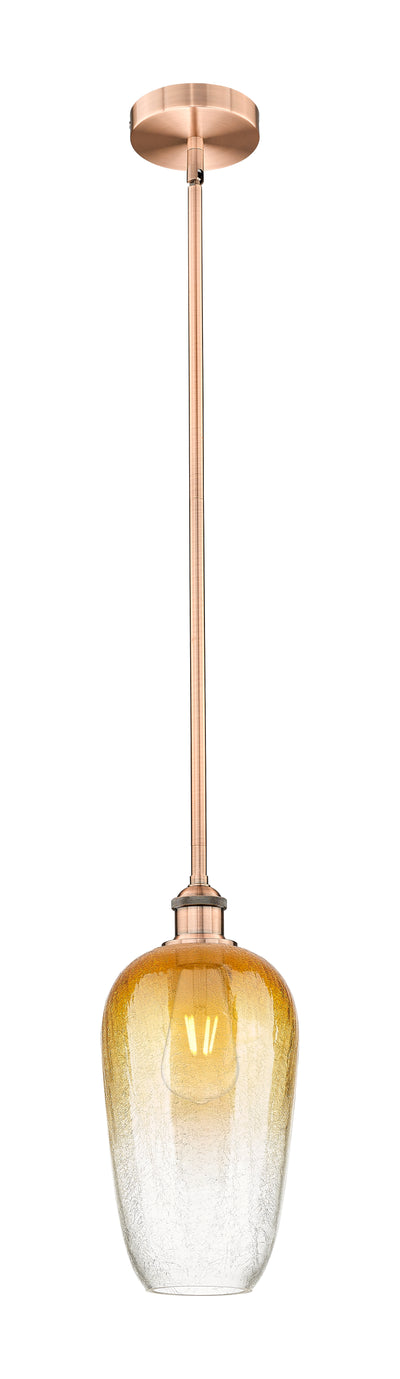 Edison Mini Pendant Antique Cast Brass