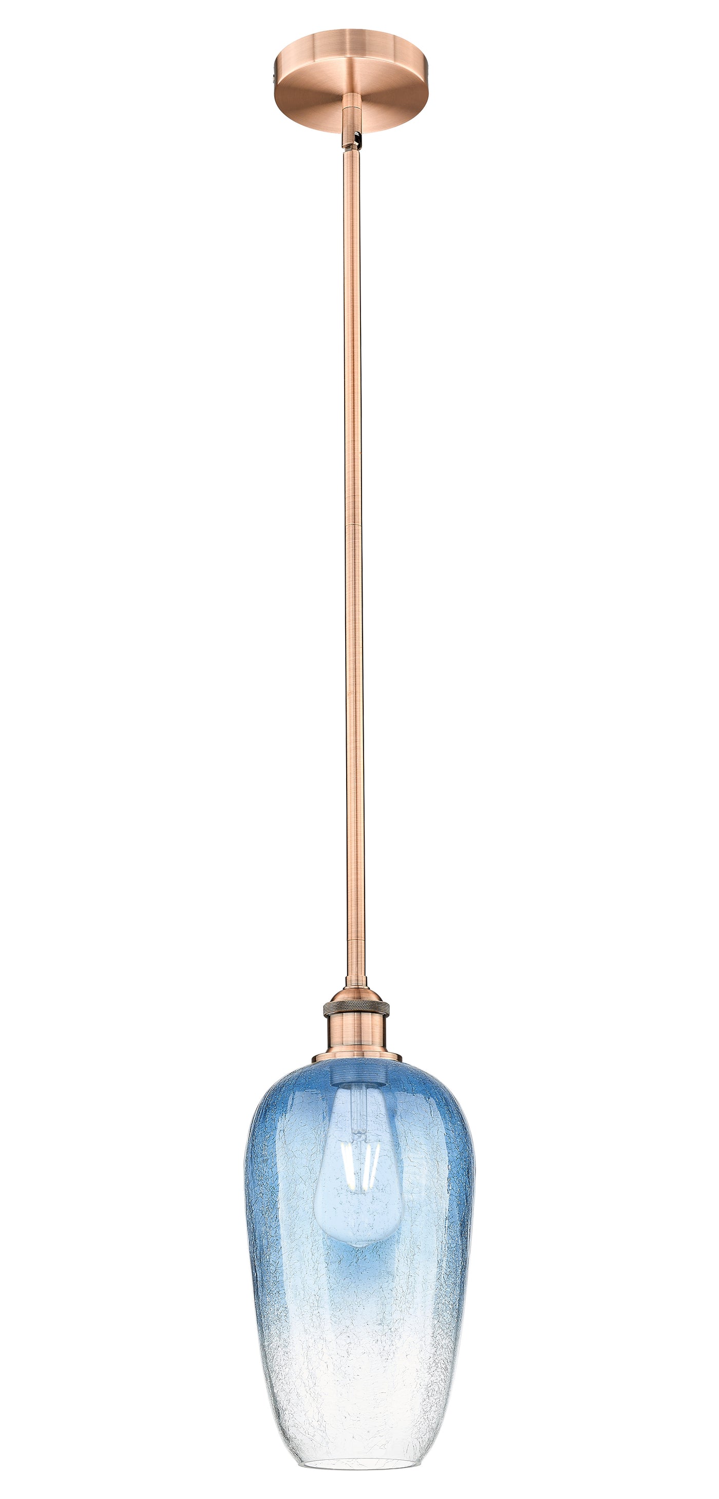 Edison Mini Pendant Antique Cast Brass
