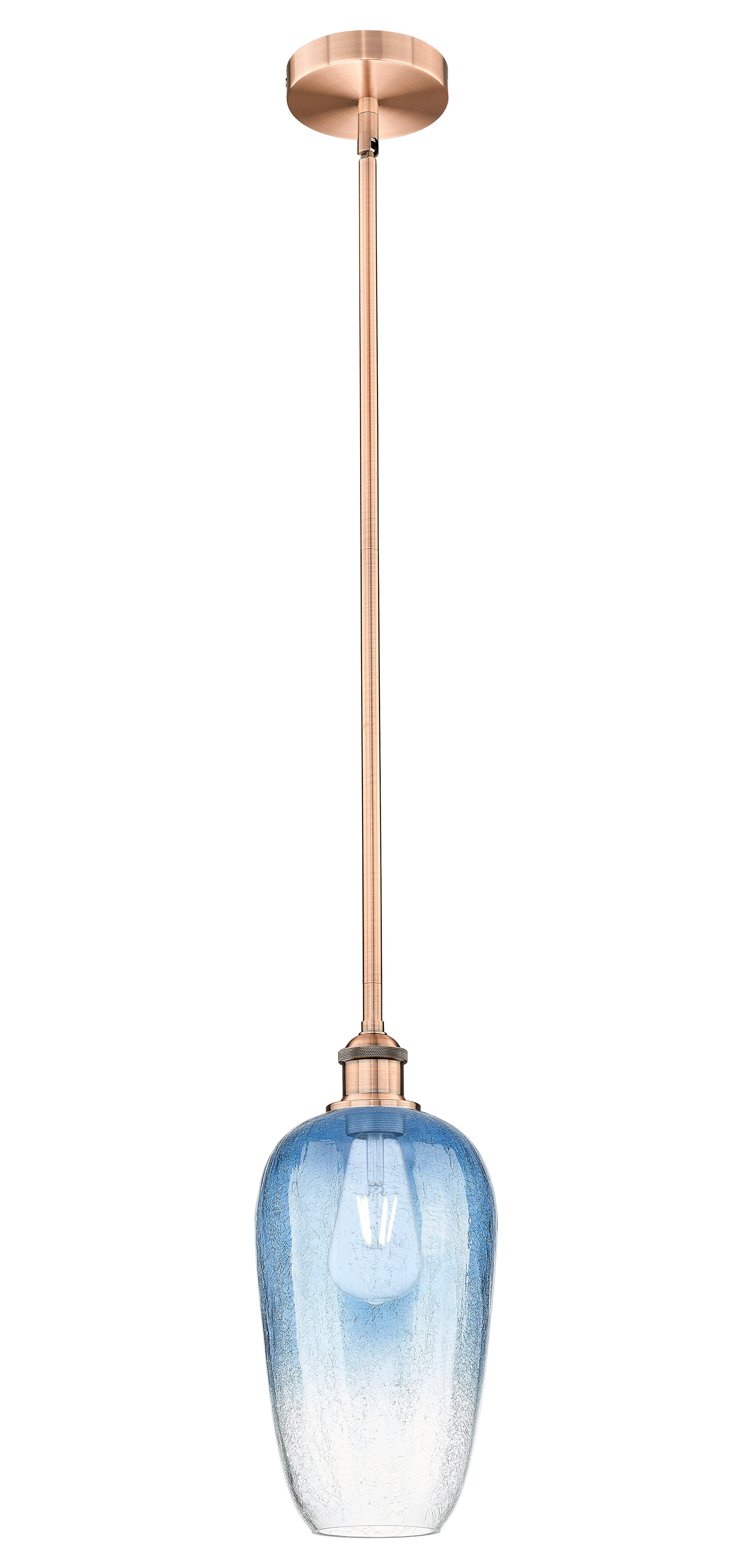 Edison Mini Pendant Antique Cast Brass