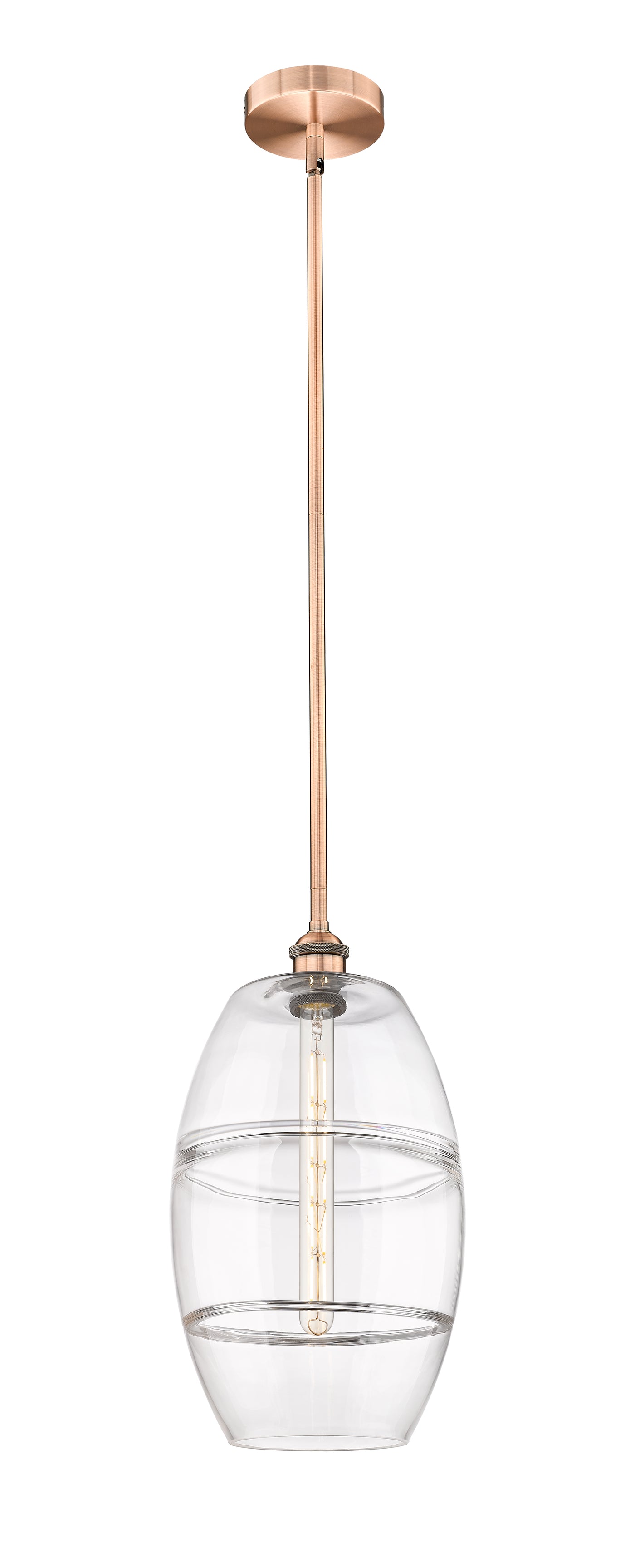Edison Mini Pendant Antique Brass Finish