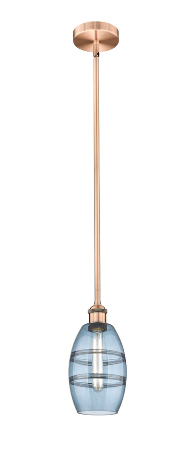 Edison Mini Pendant Antique Brass Finish